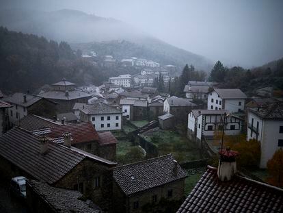 Vista del pueblo de Roncal, en Navarra.