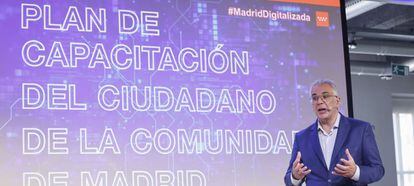 El consejero de Administración Local y Digitalización, Carlos Izquierdo.