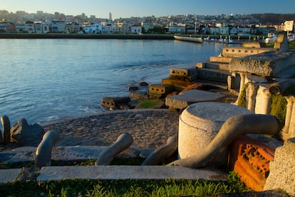 El órgano de olas del área recreativa del Golden Gate, en San Francisco (EE UU).  