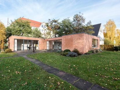 Vivienda diseñada por Mies van der Rohe en Berlín.