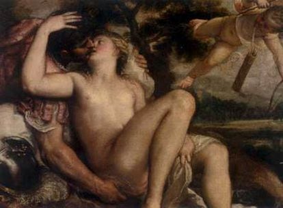 <i>Marte, Venus y Cupido</i> (1530).