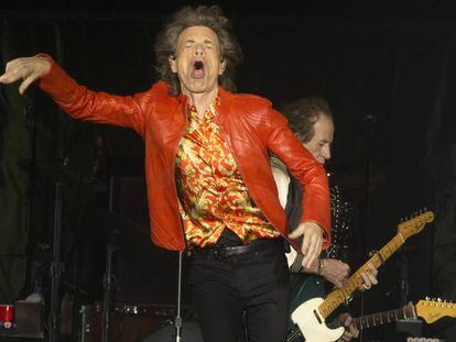Mick Jagger, en un concierto en Filadelfia (EEUU) el 23 de julio.