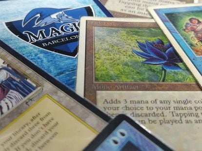 Algunas de las cartas de ‘Magic the Gathering’. 