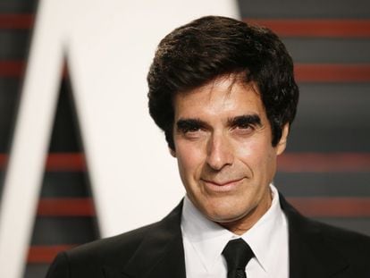 David Copperfield, en la fiesta post Oscar organizada por &#039;Vanity Fair&#039; el pasado febrero.
