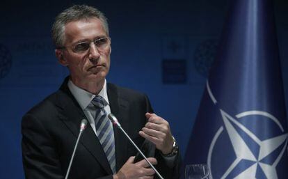 El secretario general de la OTAN, Jens Stoltenberg, este mi&eacute;rcoles en Antalya (Turqu&iacute;a).