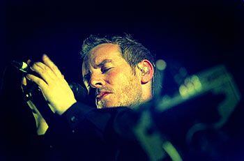 Massive Attack, durante su actuación en el Sónar.