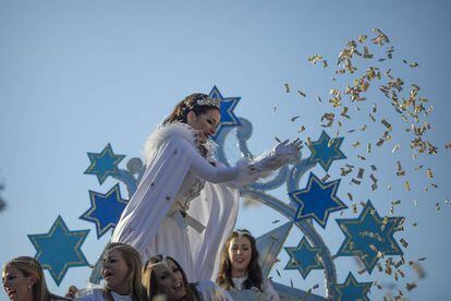 La Estrella de la Alegría, en la cabalgata de Reyes Magos de Sevilla.