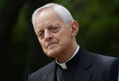 Donald Wuerl, el arzobispo de Washington que ha presentado su renuncia al Papa, en mayo de 2017 en la capital estadounidense.