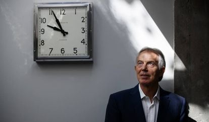 Blair, el pasado 17 julio en Londres.