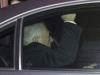 Strauss-Kahn sale de rendir declaración el 26 de marzo pasado.