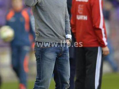 Rubi, entrenador de Huesca.