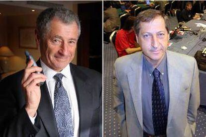 De izquierda a derecha, Leonard Kleinrock e Imrich Chlamtac.