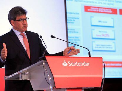 El consejero delegado del Santander, José Antonio Álvarez.