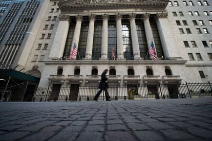Edificio de la Bolsa, en el corazón de Wall Street.