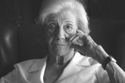 Ana María Matute, en una fotografía tomada en 2006.