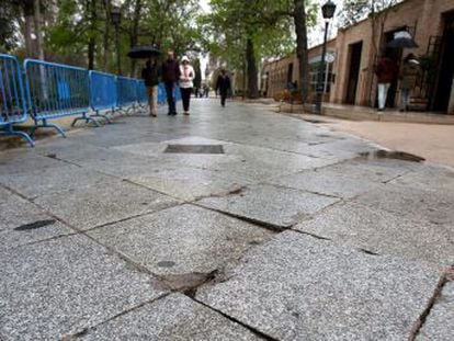 El Ayuntamiento ha mantenido todo este tiempo que habia ordenado el desalojo del parque unos 40 minutos antes del accidente