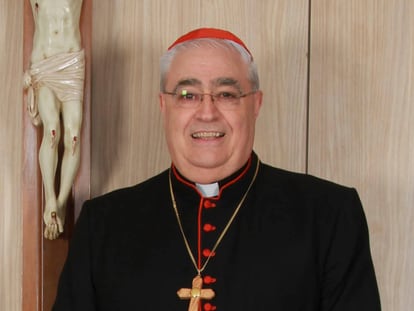 El cardenal José Luis Lacunza, en una imagen de archivo.