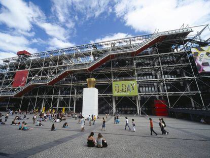 El Centro Pompidou de París.