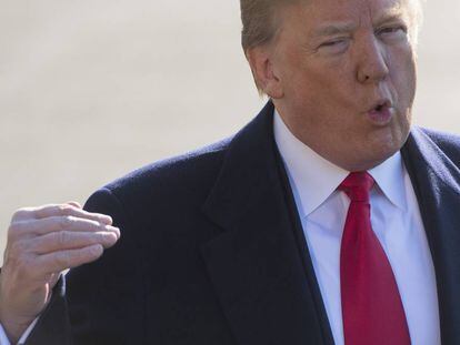 El presidente de EE UU, Donald Trump.