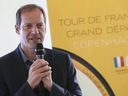 El director del Tour, Christian Prudhomme.