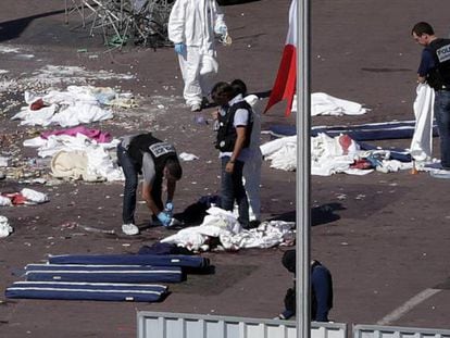 V&iacute;ctimas del atentado del jueves en Niza