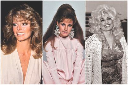 Raquel Welch, Farrah Fawcett y Dolly Parton hicieron de la laca su máxima aliada para potenciar un ‘look’ de impacto. Su auge nunca ha caído.