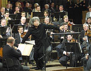 Seiji Ozawa, durante un ensayo del concierto de Año Nuevo en Viena.