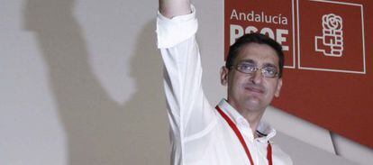 El diputado y secretario general del PSOE de Almería, José Luis Sánchez Teruel.
