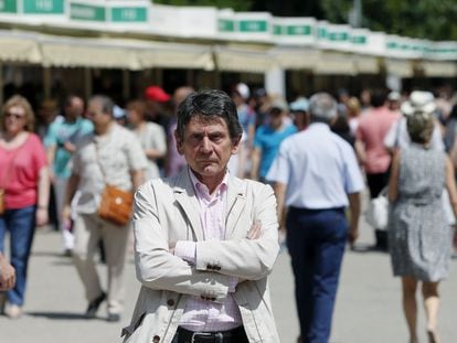 Teodoro Sacristán, impulsor de la Feria del Libro de Madrid, en 2016.