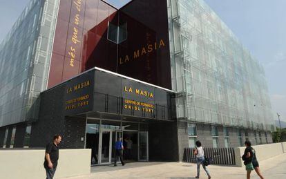 Instalaciones de La Masia en Barcelona. 
