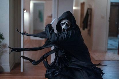 El asesino conocido como 'Ghostface' en un fotograma de 'Scream VI'.