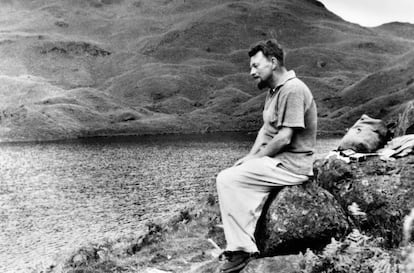 The writer Malcolm Lowry.