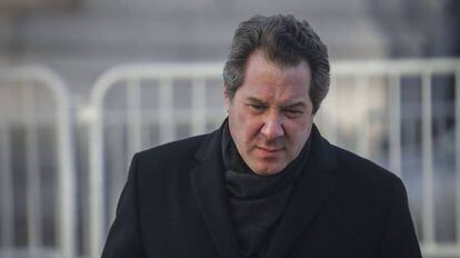 El abogado Jeffrey Lichtman al llegar al tribunal en Brooklyn