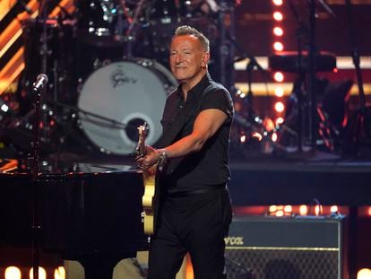 Bruce Springsteen durante el concierto de homenaje al fallecido Jerry Lee Lewis el pasado 5 de noviembre.