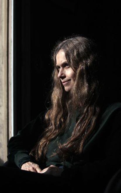 La artista argentina Juana Molina, retratada en Madrid. 