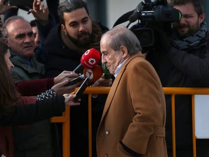 Jos&eacute; Mar&iacute;a Garc&iacute;a en la Audiencia el pasado d&iacute;a 12. 