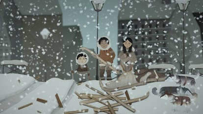 Fotograma de 'Nieve'.