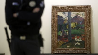 'Mata mua', una de las obras más conocidas de Paul Gauguin, se ha convertido en la más famosa del Museo Thyssen.