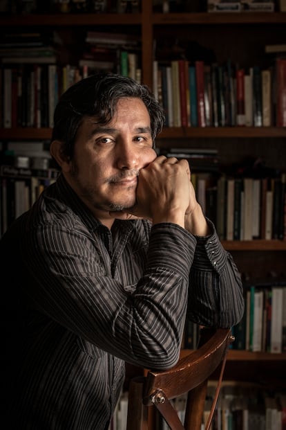 Vicente Alfonso at his home in Mexico City.