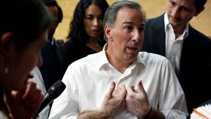 Meade, durante un encuentro con medios internacionales.