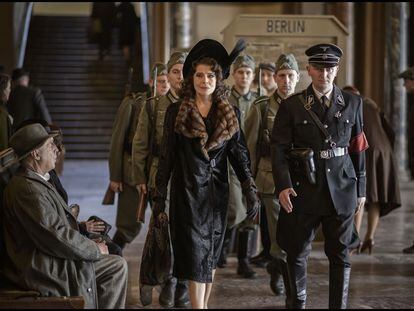 Fanny Ardant, en 'Los colores del incendio'.