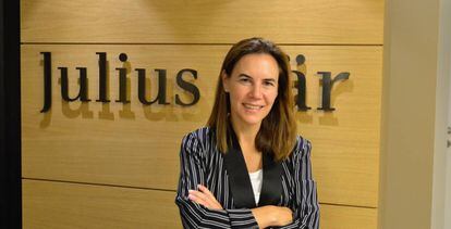 Almudena Benedit, responsable de gestión de carteras de Julius Baer en Iberia.
