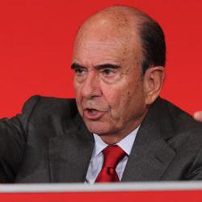 Emilio Botín, presidente de Banco Santander