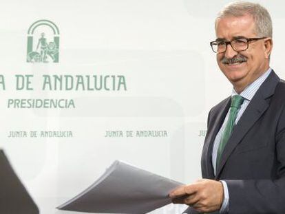 El consejero de la Presidencia, Manuel Jim&eacute;nez Barrios.