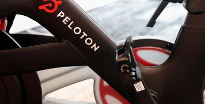 Bici de Peloton, que salió a Bolsa en septiembre de 2019.