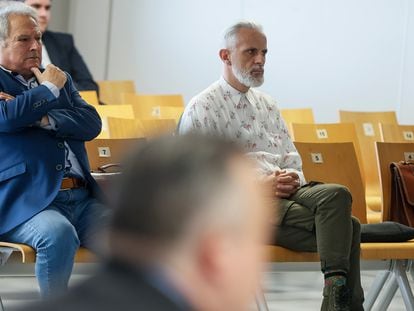 El expresidente de la Diputación de Valencia, Alfonso Rus, y el ex gerente de Imelsa, Marcos Benavent, durante uno de los juicios del ‘caso Taula’.
