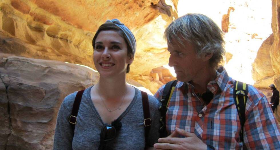 Blanca Suárez y Jesús Calleja, en Jordania.