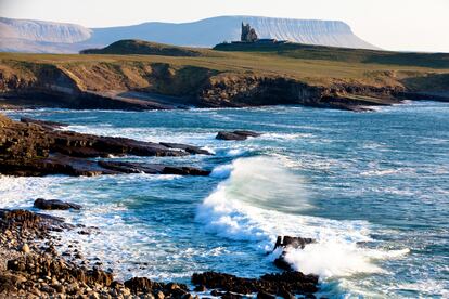 Vista del castillo de Classiebawn, en el condado irlandés de Sligo.