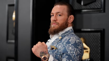 Conor McGregor, en los premios Grammy celebrados en Los Ángeles, California, en enero de 2020.