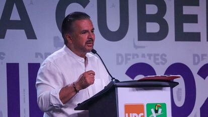Lenin Pérez, candidato a la gubernatura de Coahuila.